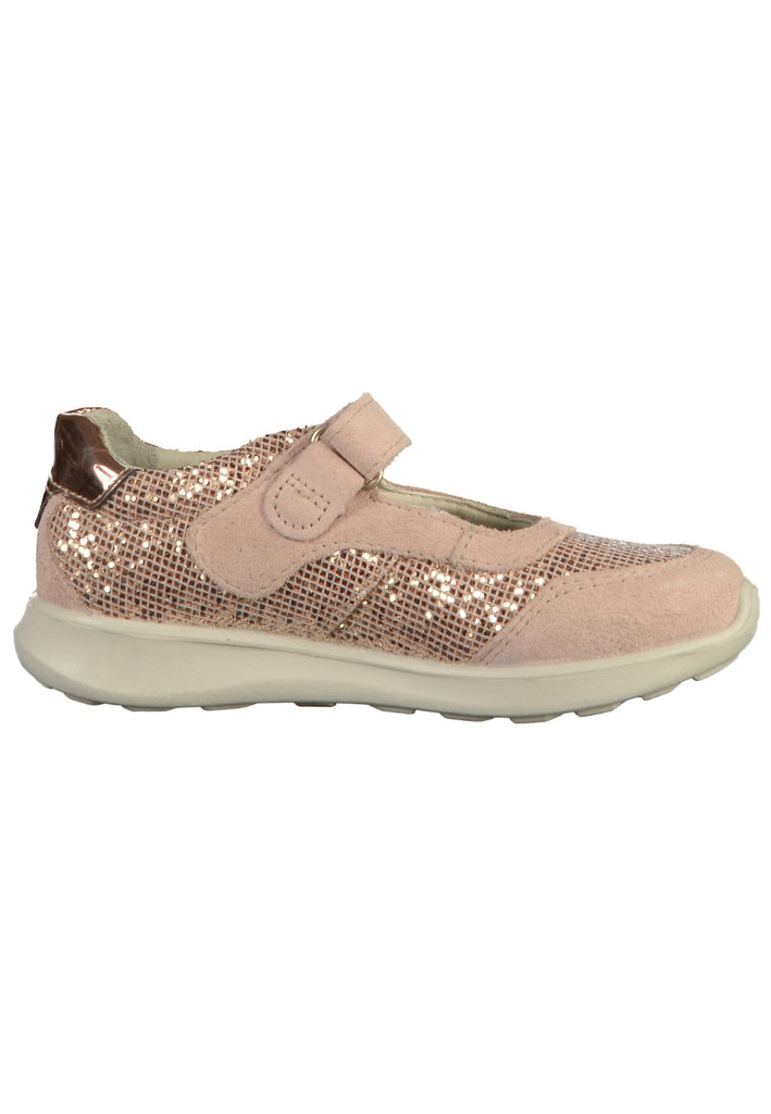 Ricosta Ballerinas Veloursleder/Textil Nude