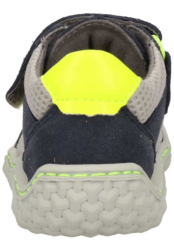 Ricosta Halbschuhe Lederimitat Blau/Grau