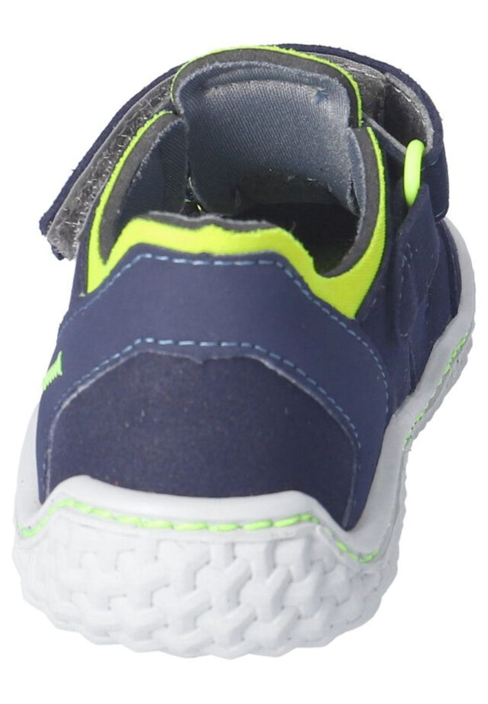 Ricosta Halbschuhe Lederimitat/Textil Blau/Gelb