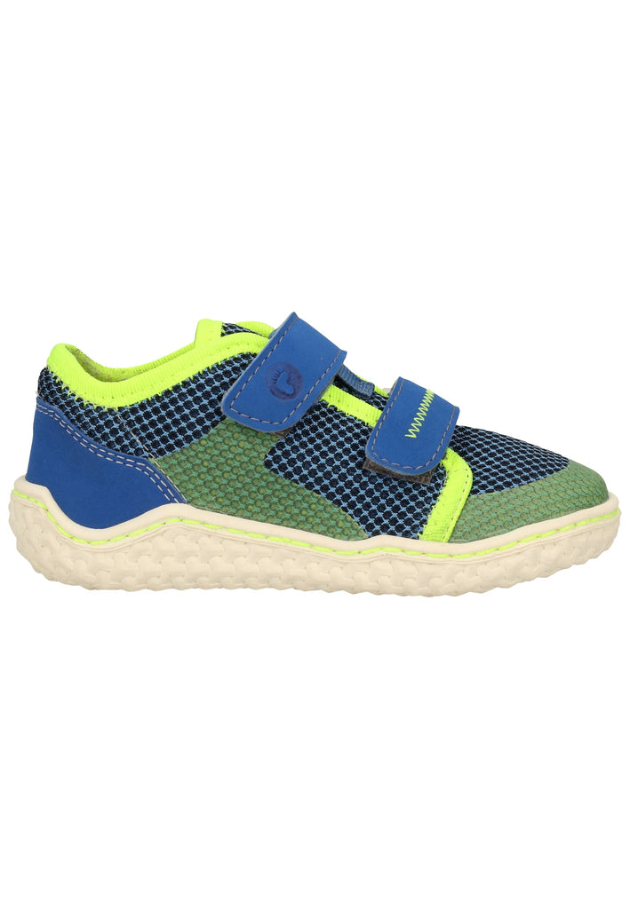 Ricosta Halbschuhe Lederimitat/Textil Blau/Grün