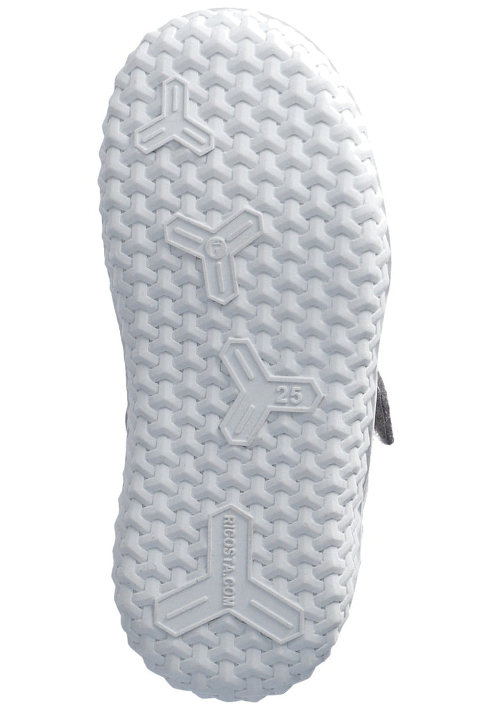 Ricosta Halbschuhe Lederimitat/Textil Grau/Blau