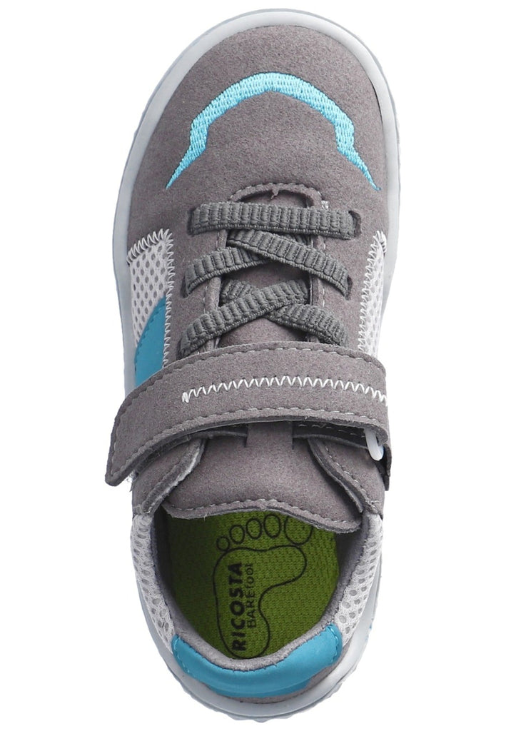 Ricosta Halbschuhe Lederimitat/Textil Grau/Blau