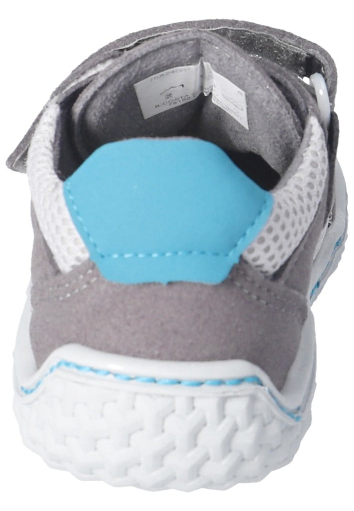 Ricosta Halbschuhe Lederimitat/Textil Grau/Blau