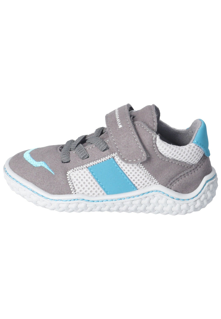 Ricosta Halbschuhe Lederimitat/Textil Grau/Blau