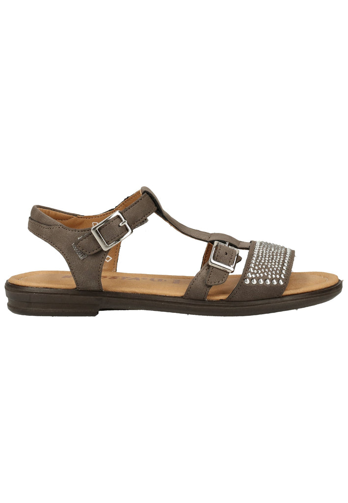 Ricosta Sandalen Leder Grau