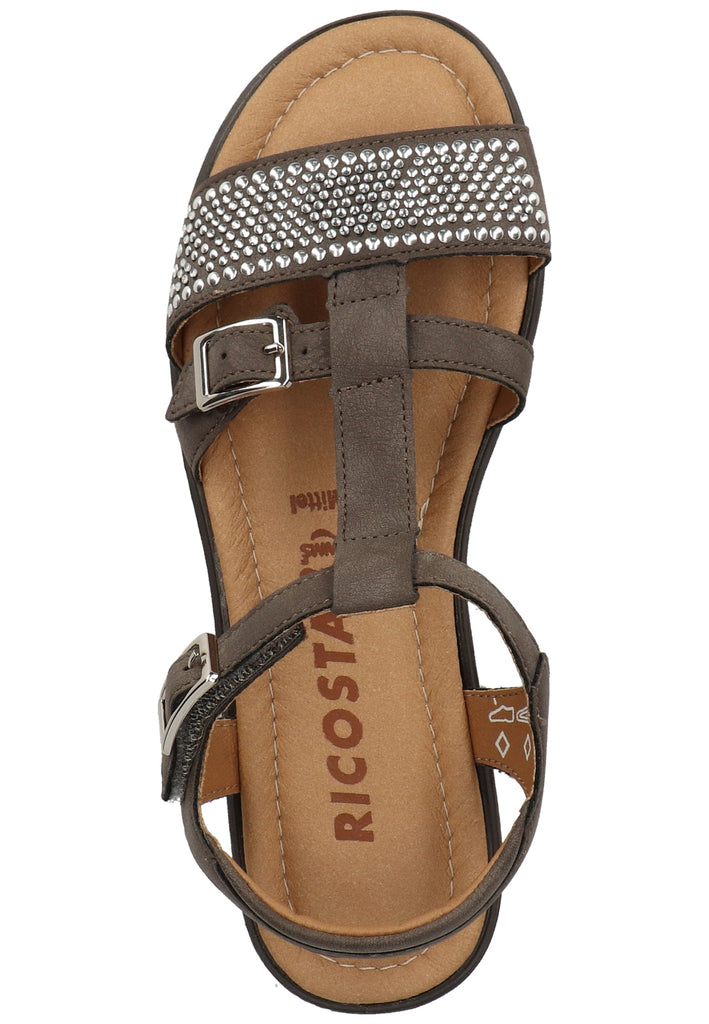 Ricosta Sandalen Leder Grau
