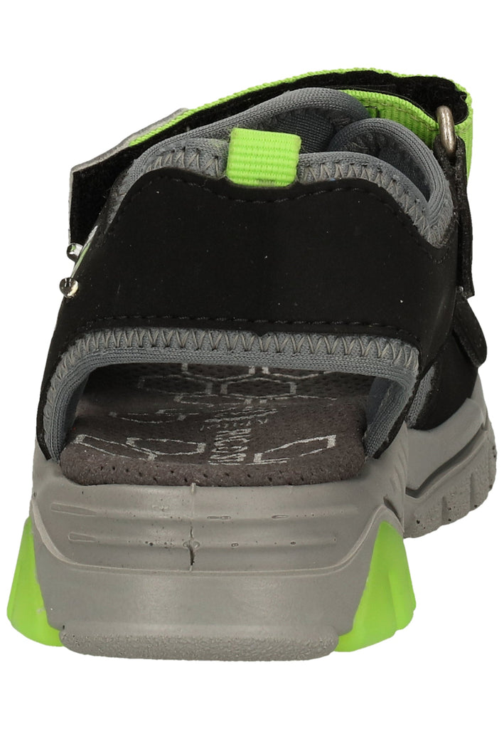 Ricosta Sandalen Leder Grau/Grün