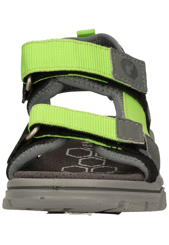 Ricosta Sandalen Leder Grau/Grün