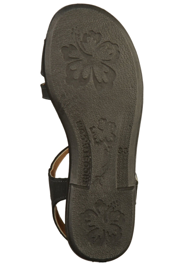 Ricosta Sandalen Leder Schwarz