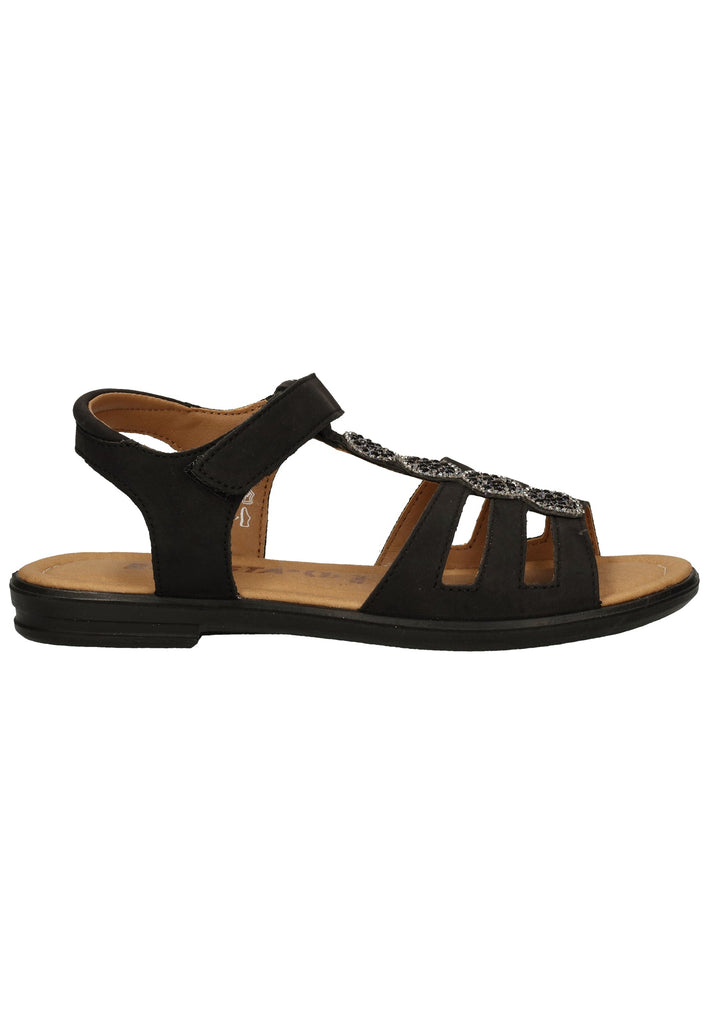 Ricosta Sandalen Leder Schwarz