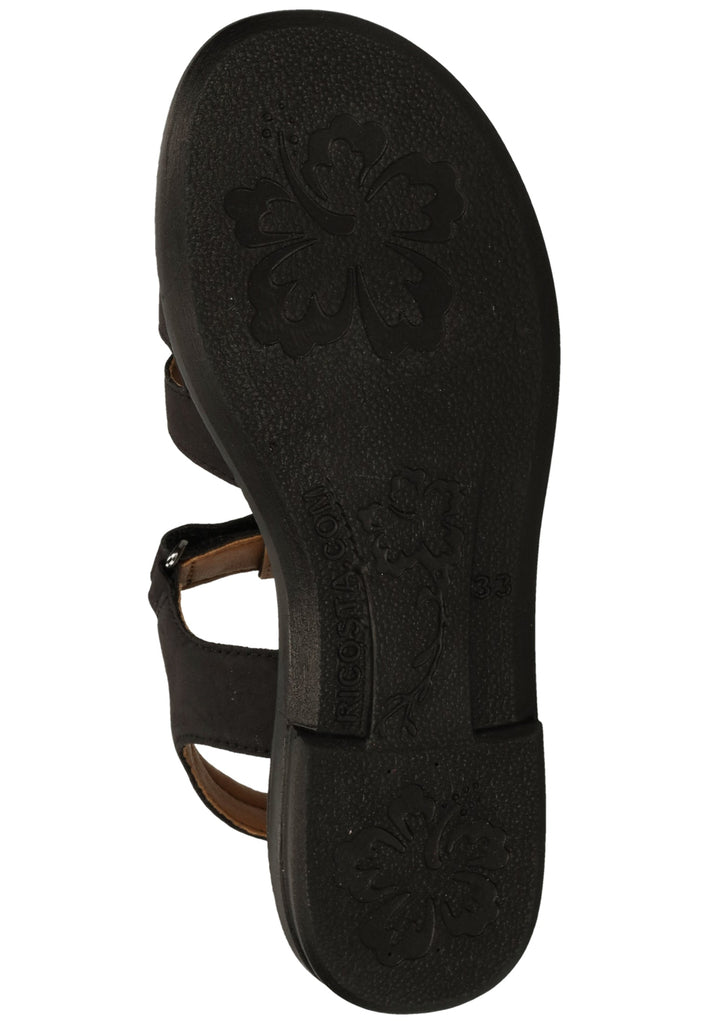 Ricosta Sandalen Leder Schwarz