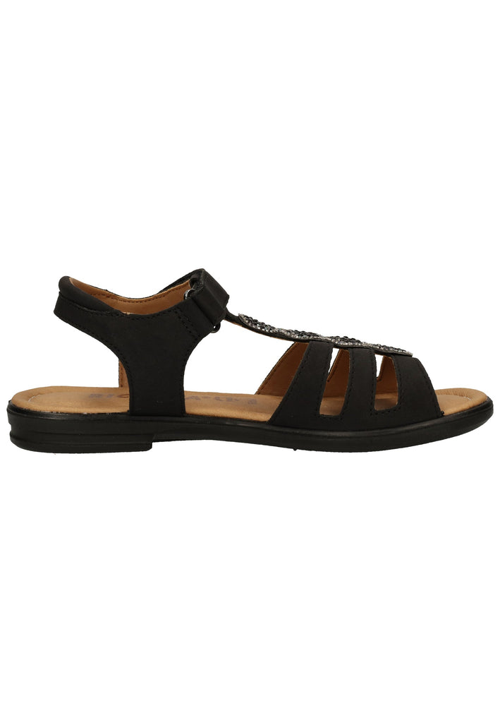 Ricosta Sandalen Leder Schwarz