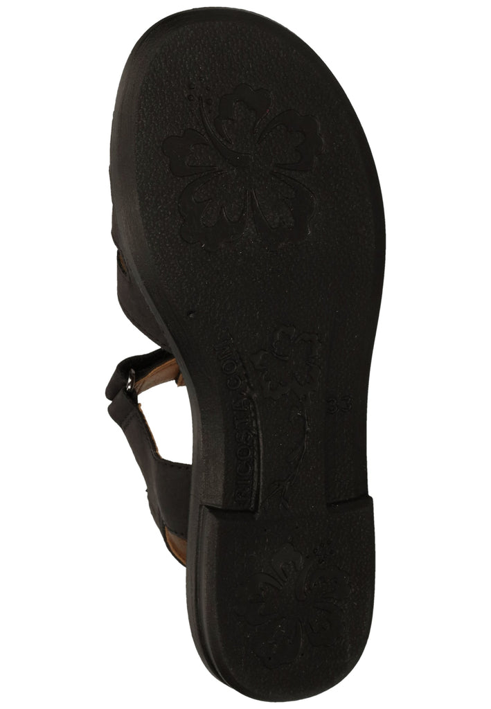 Ricosta Sandalen Leder Schwarz