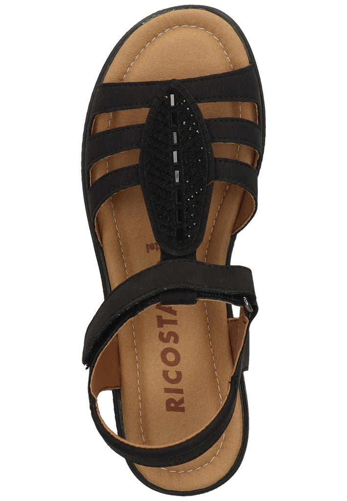 Ricosta Sandalen Leder Schwarz