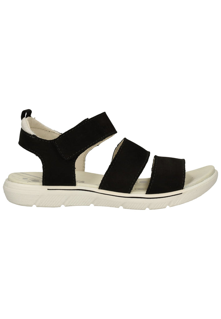 Ricosta Sandalen Leder/Synthetik Schwarz