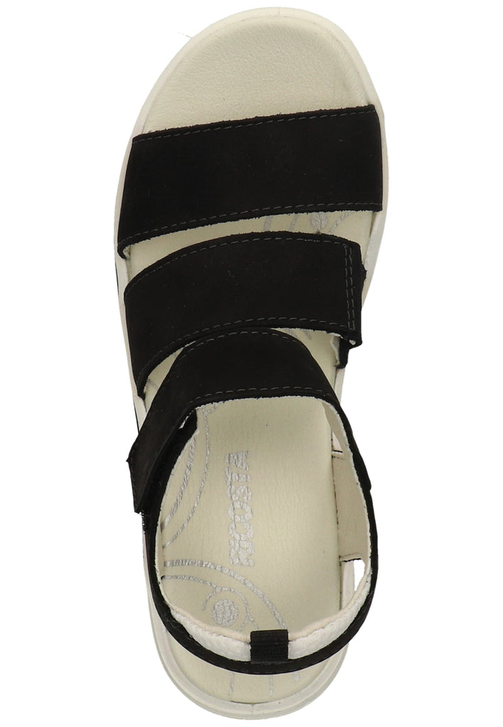 Ricosta Sandalen Leder/Synthetik Schwarz