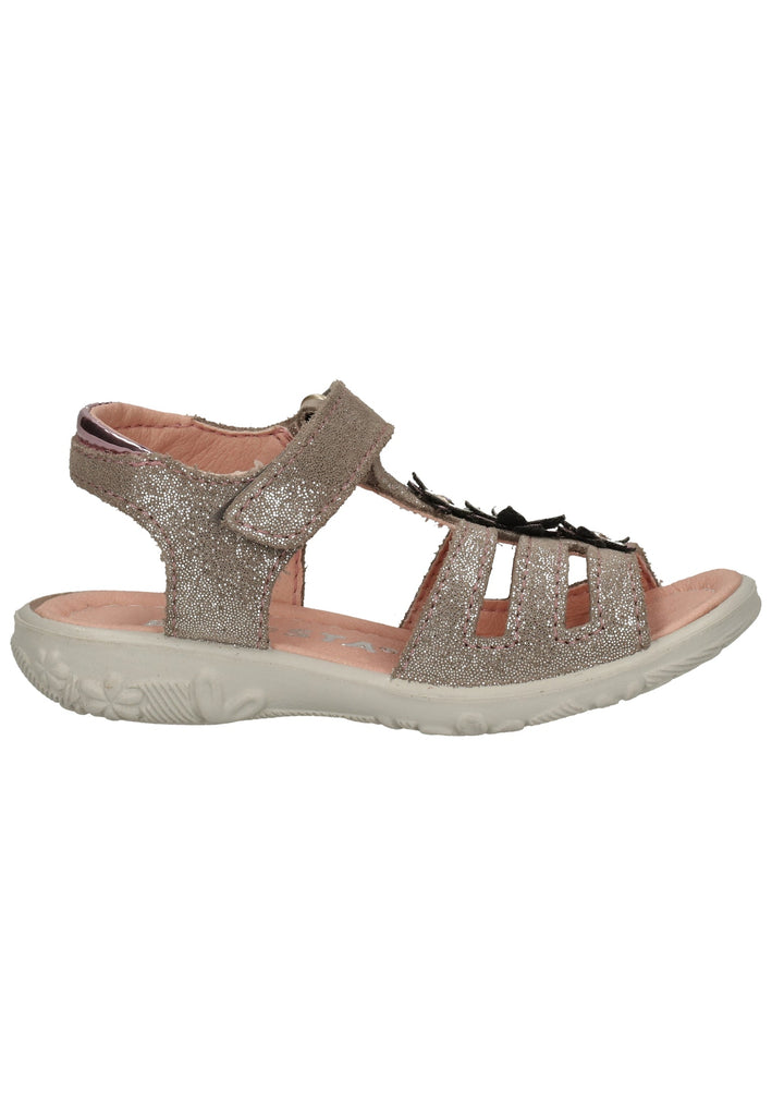 Ricosta Sandalen Leder/Textil Grau