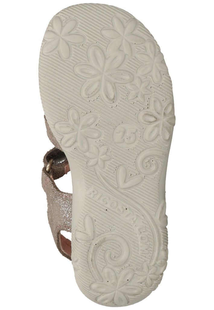 Ricosta Sandalen Leder/Textil Grau