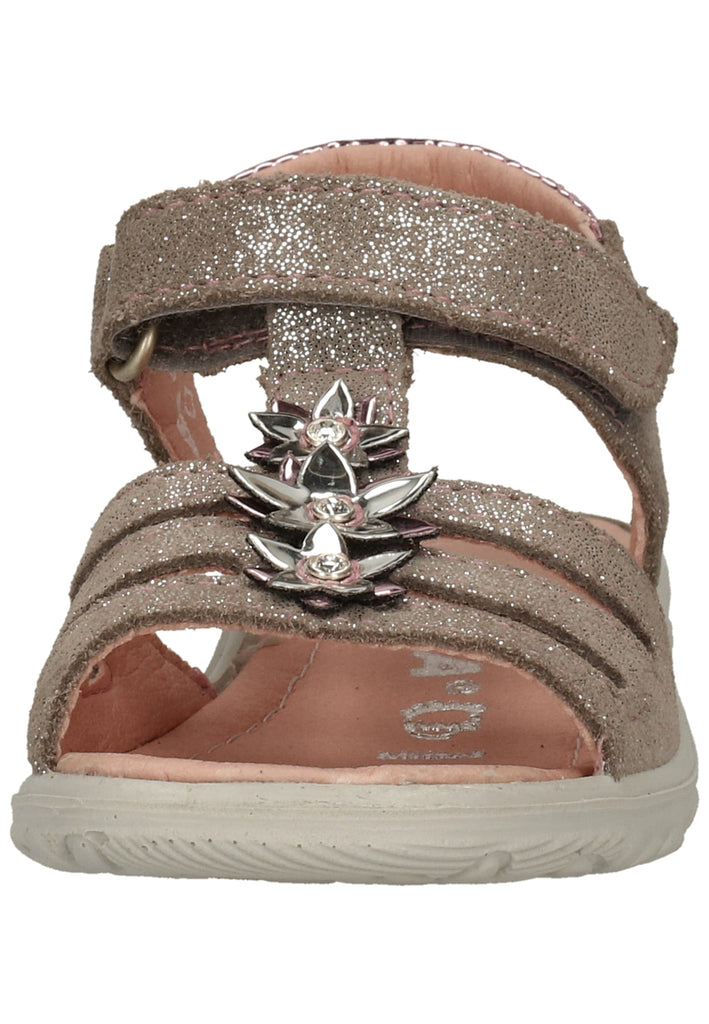 Ricosta Sandalen Leder/Textil Grau