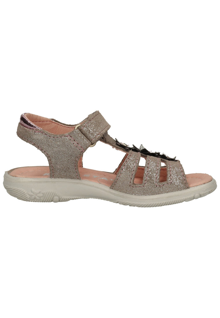 Ricosta Sandalen Leder/Textil Grau