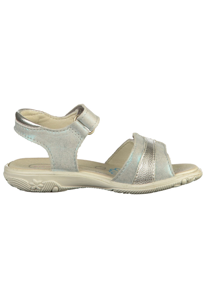 Ricosta Sandalen Leder/Textil Hellblau