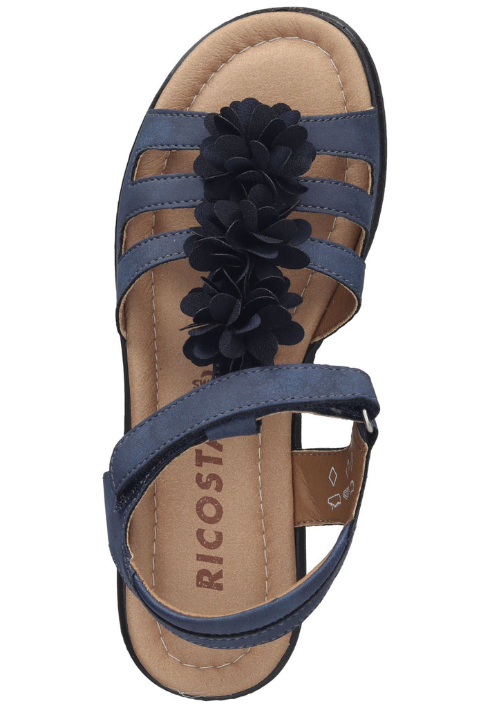 Ricosta Sandalen Lederimitat Blau