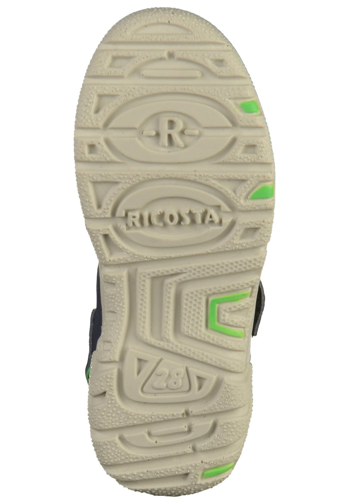 Ricosta Sandalen Lederimitat Blau/Grün