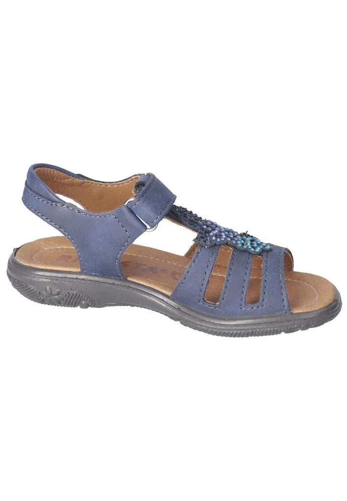 Ricosta Sandalen Lederimitat Dunkelblau