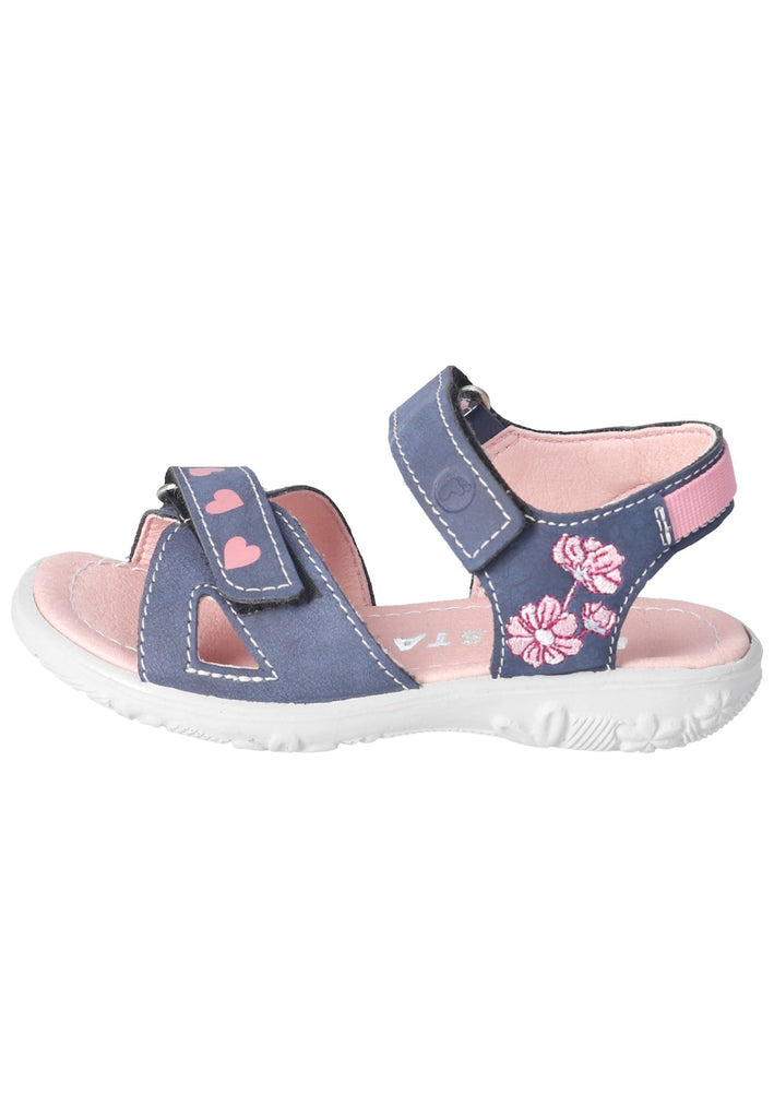 Ricosta Sandalen Lederimitat Dunkelblau