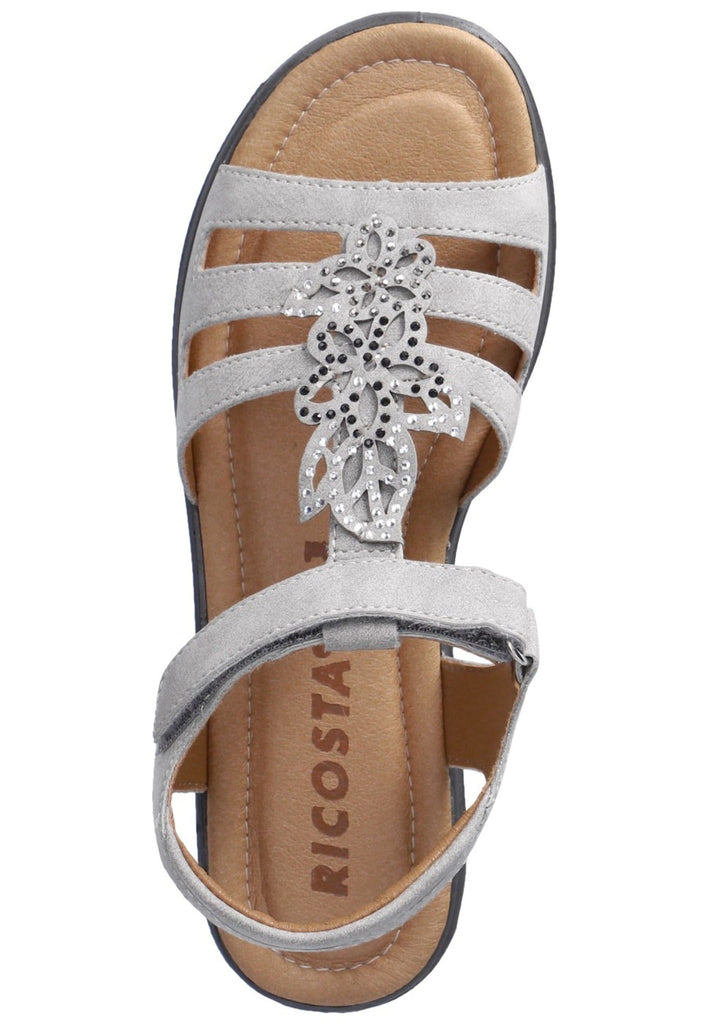 Ricosta Sandalen Lederimitat Graphit