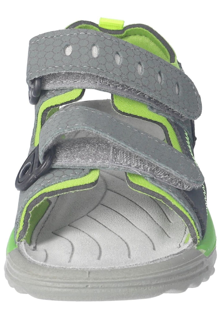 Ricosta Sandalen Lederimitat Grün/Grau