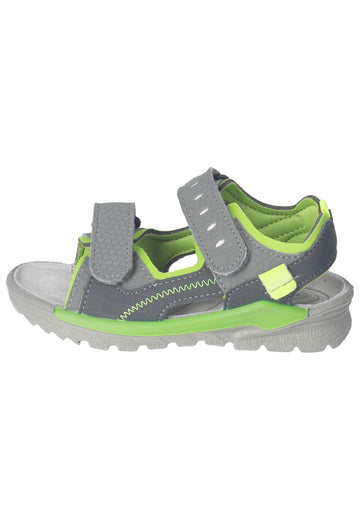 Ricosta Sandalen Lederimitat Grün/Grau