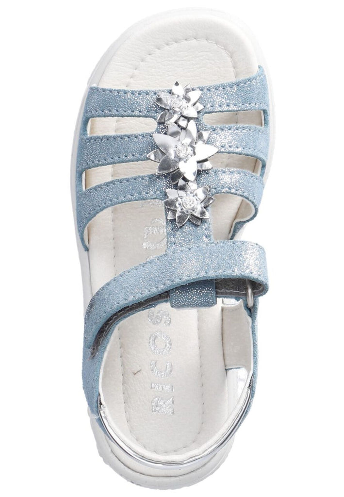 Ricosta Sandalen Lederimitat Hellblau