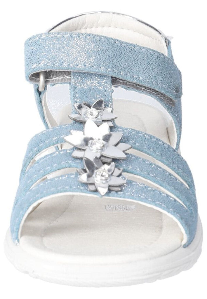 Ricosta Sandalen Lederimitat Hellblau
