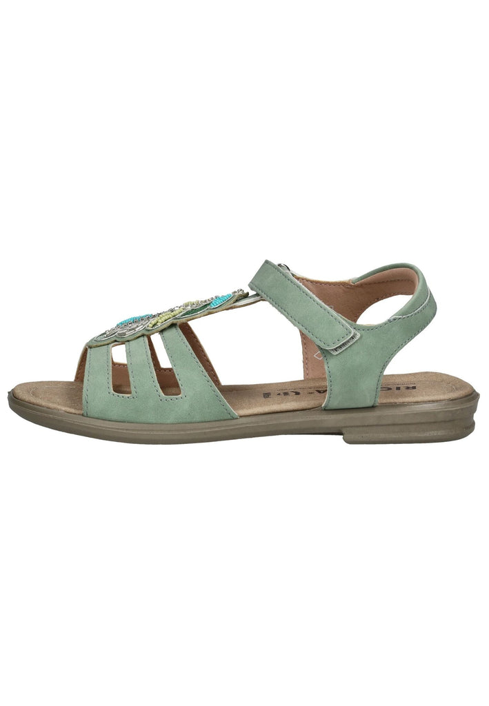 Ricosta Sandalen Lederimitat Hellgrün