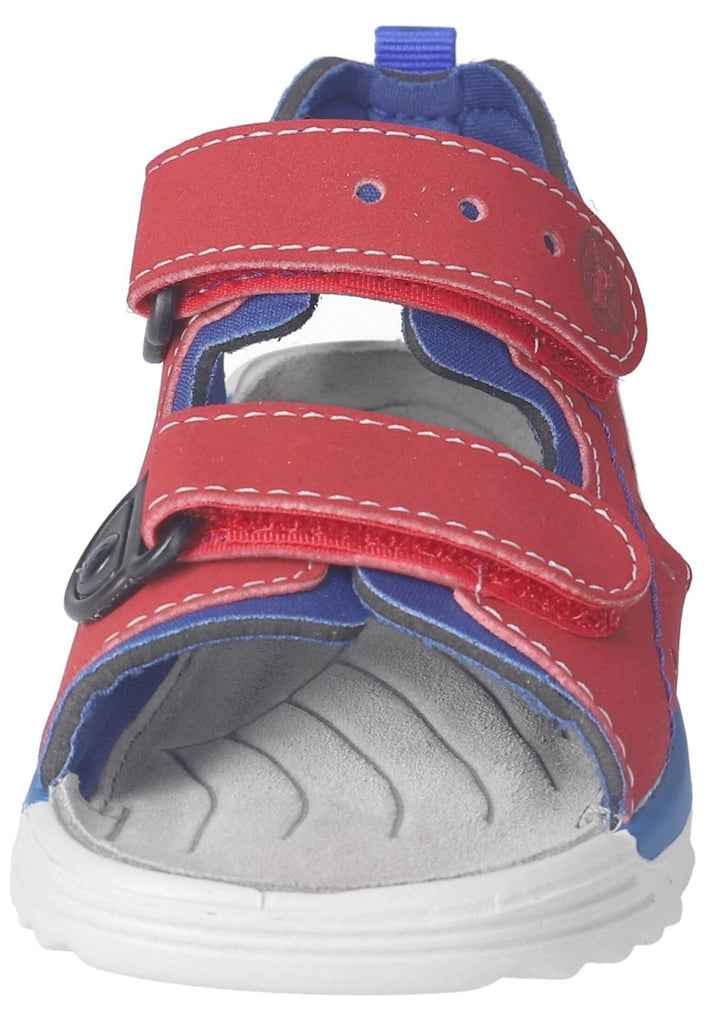 Ricosta Sandalen Lederimitat Rot/Blau