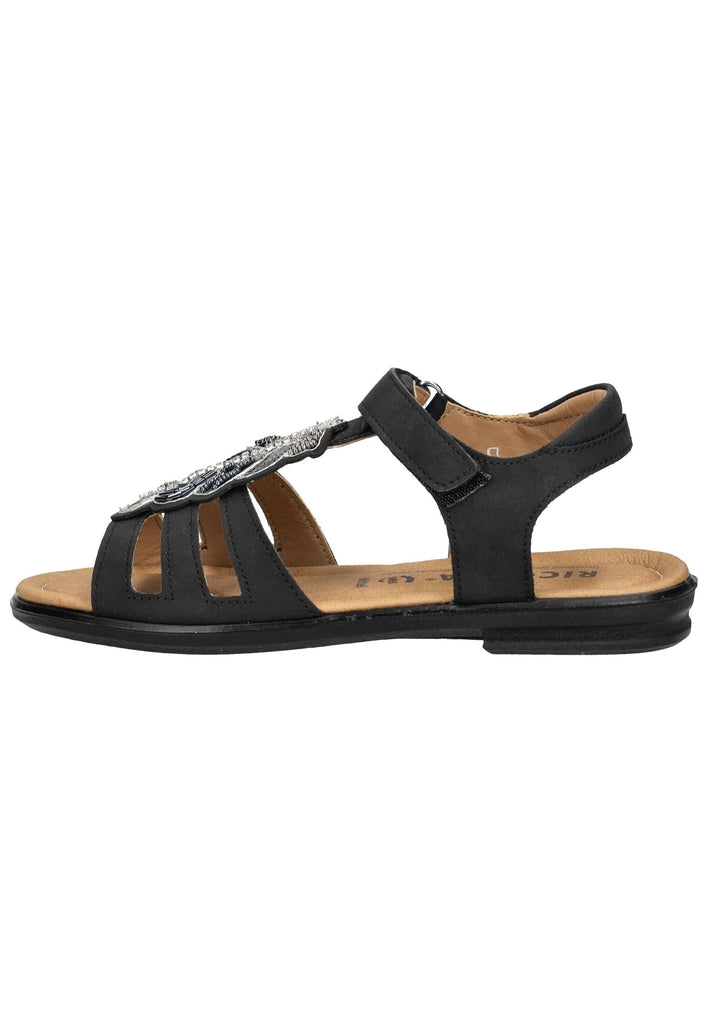 Ricosta Sandalen Lederimitat Schwarz
