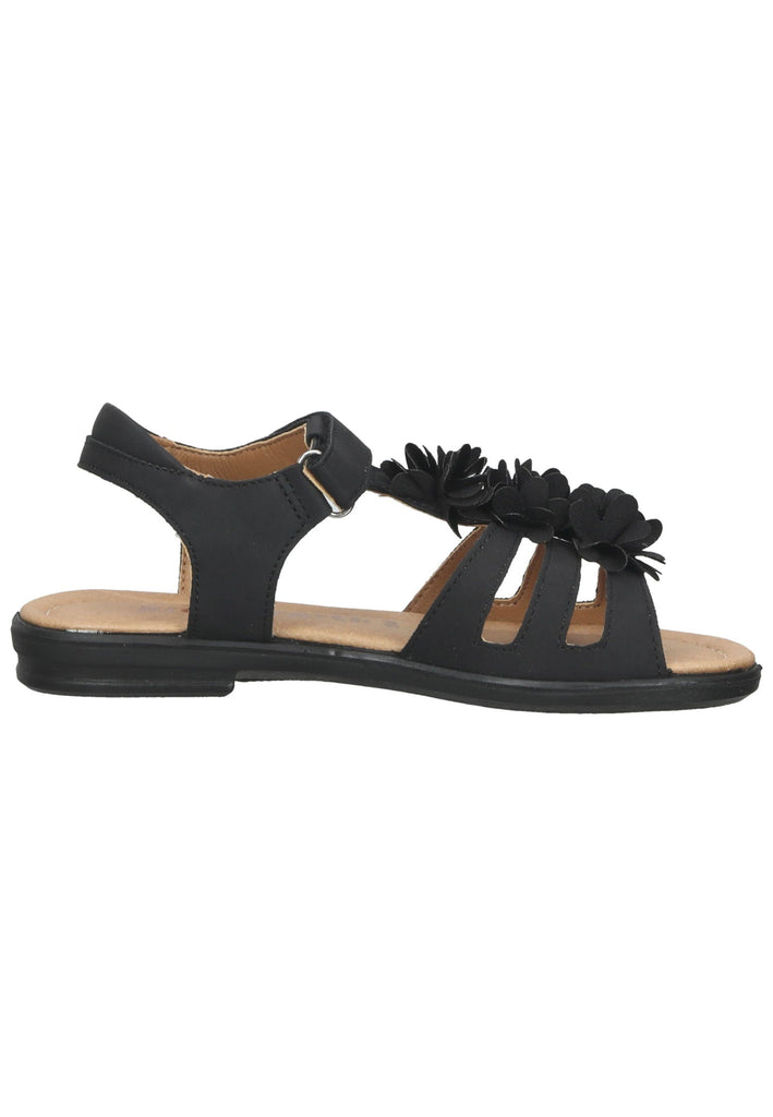 Ricosta Sandalen Lederimitat Schwarz