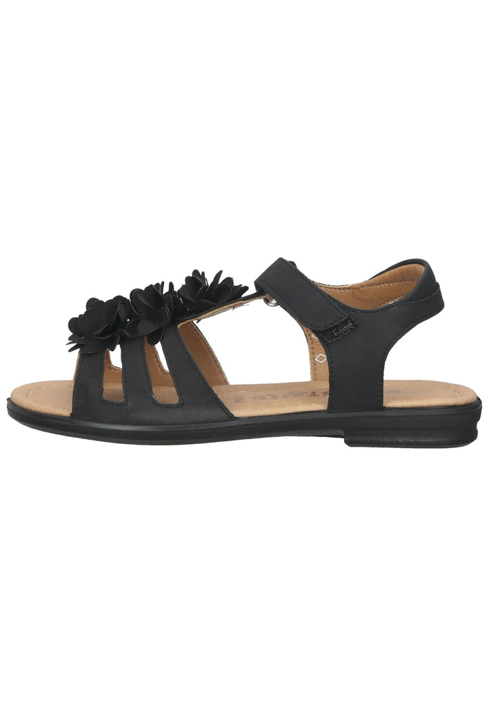 Ricosta Sandalen Lederimitat Schwarz