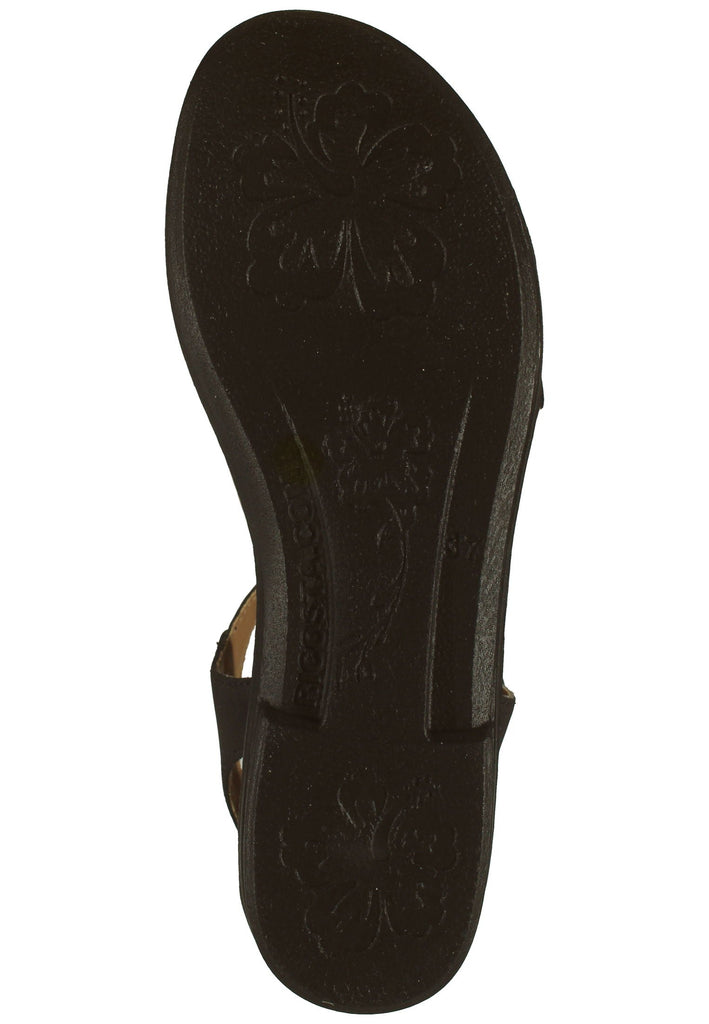 Ricosta Sandalen Lederimitat Schwarz