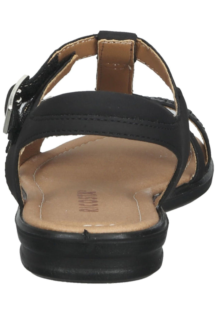 Ricosta Sandalen Lederimitat Schwarz