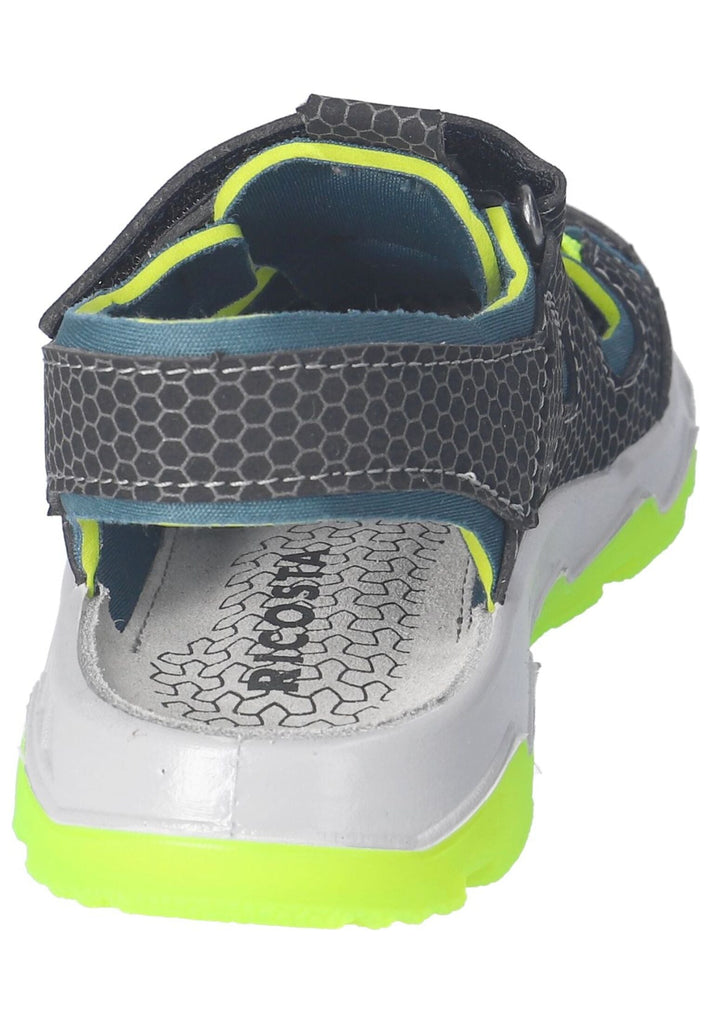 Ricosta Sandalen Lederimitat Schwarz Kombi