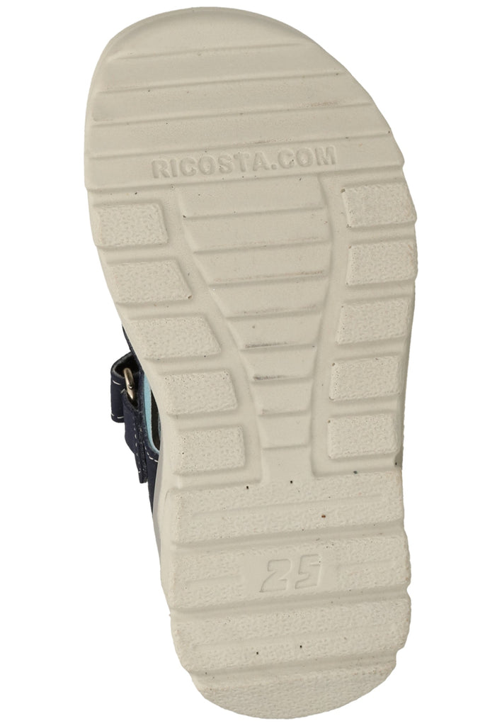 Ricosta Sandalen Lederimitat/Textil Blau