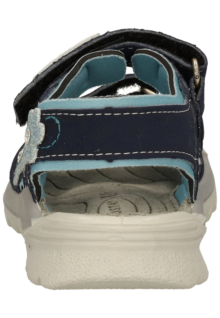 Ricosta Sandalen Lederimitat/Textil Blau