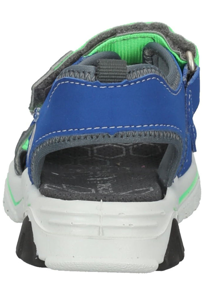 Ricosta Sandalen Lederimitat/Textil Blau/Grau