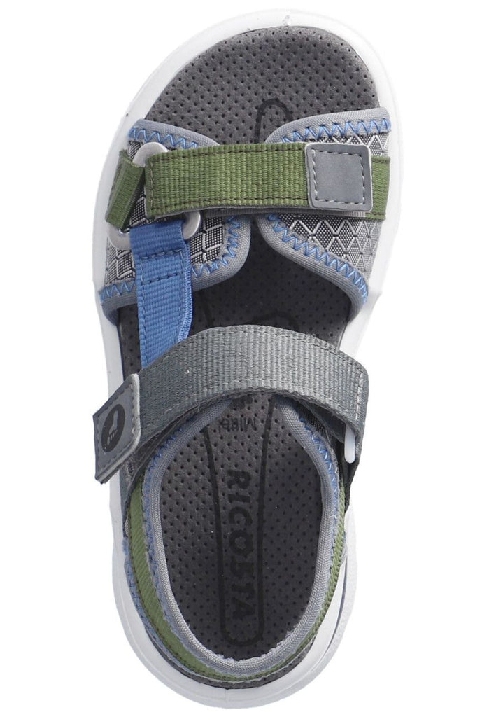 Ricosta Sandalen Lederimitat/Textil Graphit