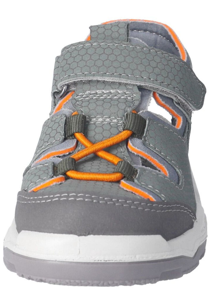 Ricosta Sandalen Lederimitat/Textil Grau/Grün