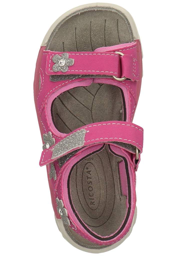 Ricosta Sandalen Lederimitat/Textil Pink