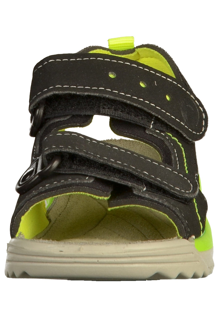 Ricosta Sandalen Lederimitat/Textil Schwarz