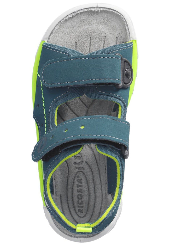 Ricosta Sandalen Lederimitat Türkis